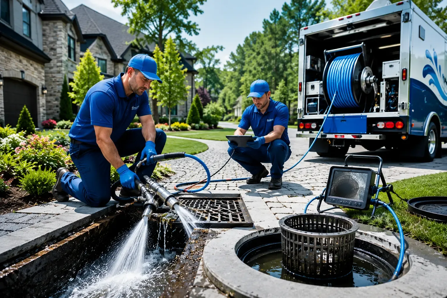 Local outdoor drain cleaning professionals in Yale, MI